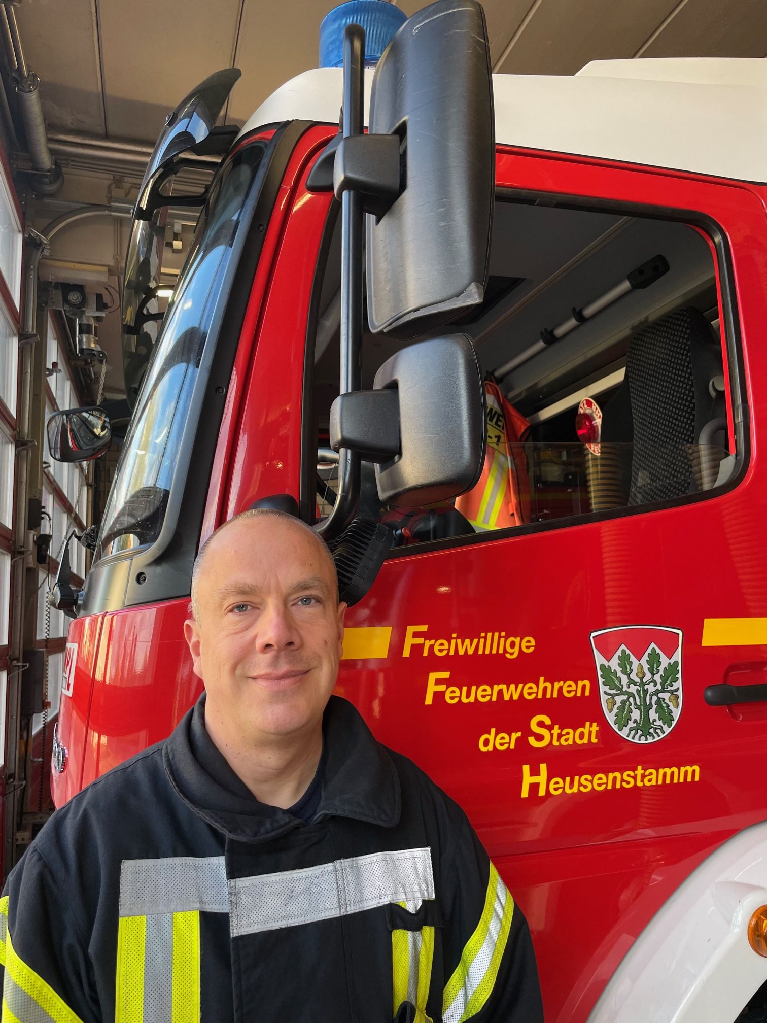 Der neue zweite stellvertretende Stadtbrandinspektor der Heusenstammer Feuerwehren Jens Raue.